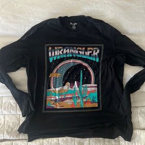 Wrangler ladies long sleeve tshirt